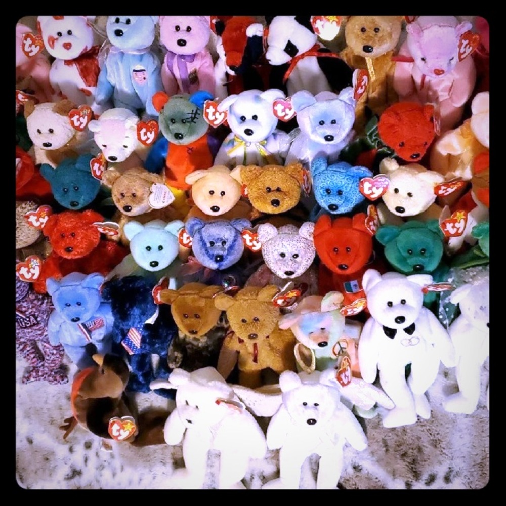 Vintage beanie babies